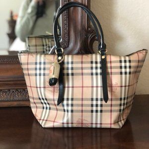 Burberry Haymarket Salisbury Tote